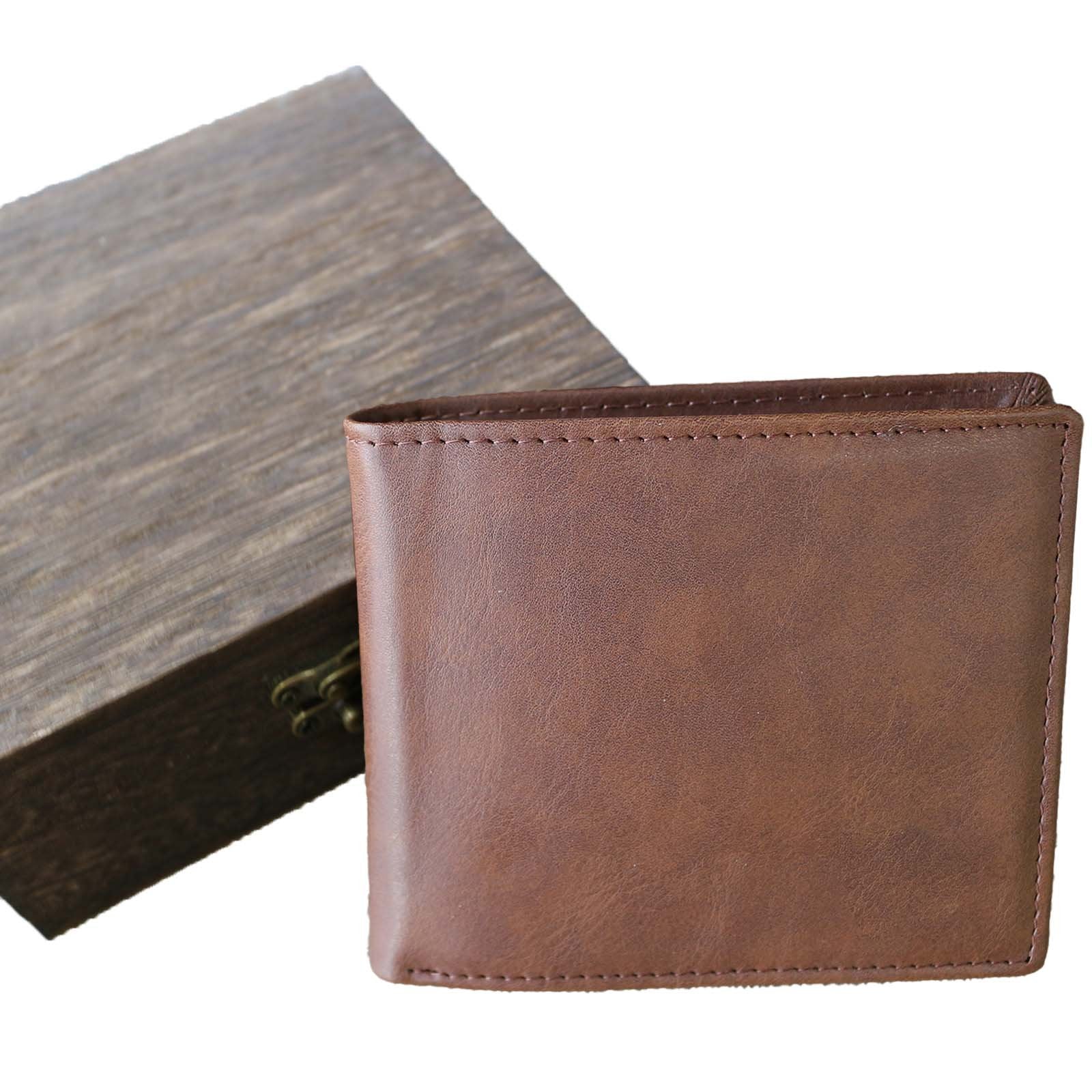 Personalised PU Slim Credit Card Mens Wallets Custom Hombres Minimalist Men'S Carteras Para Billeteras De Front Pocket Wallet Gifts For Men Boyfriend - uniqicon